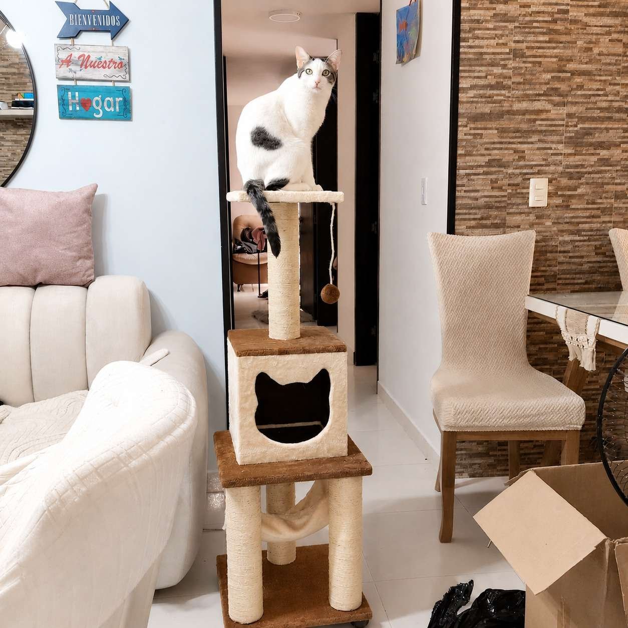 Estructura sólida en madera resistente